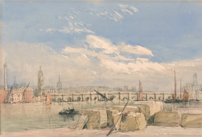 London Bridge von David Cox